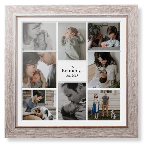 Modern Family Collage Portrait