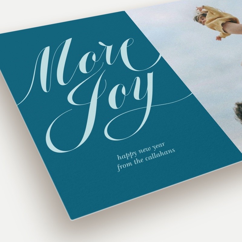 More Joy New Year's Card