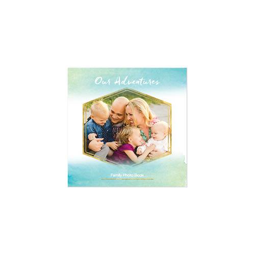 Modern Watercolor Ombre 8x8 undefined  Premium Album