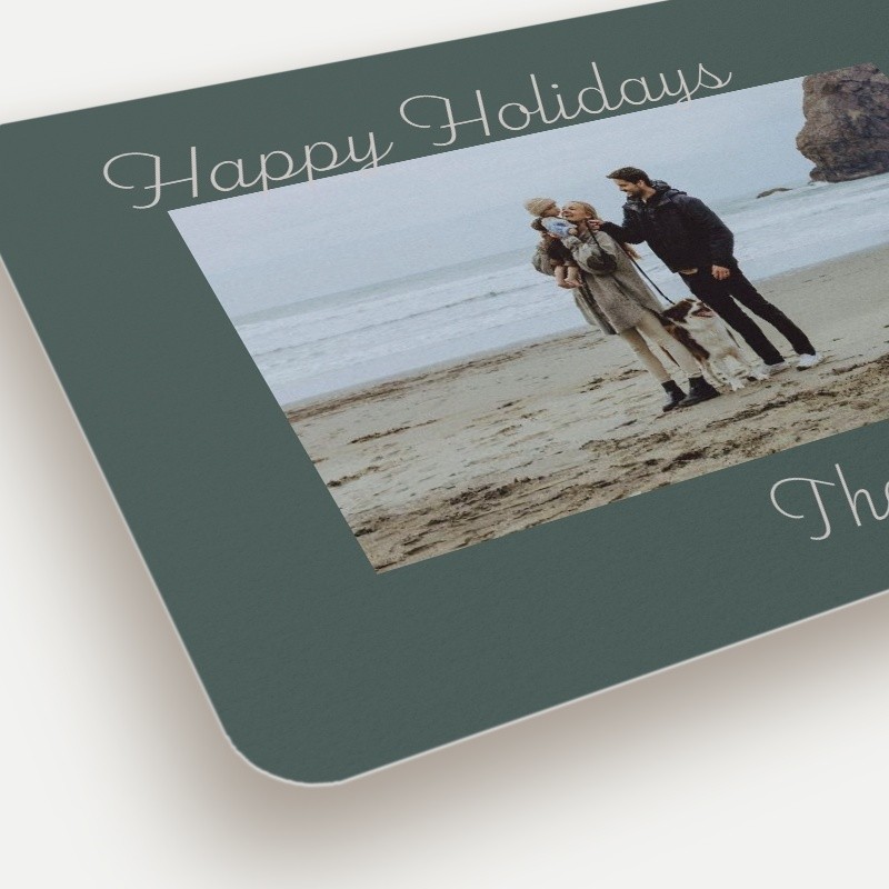 Elegant Signature Holiday Card