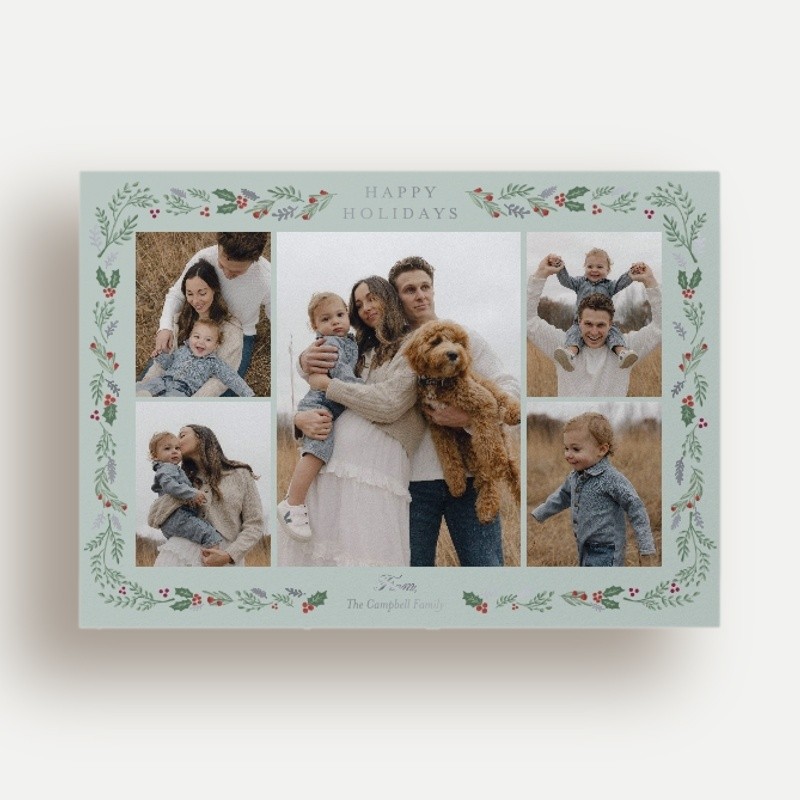 Painted Holly Frame