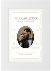 Vintage Stationery Frame