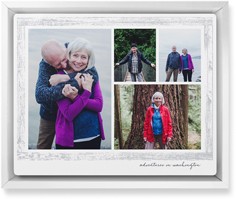 Brushed Border Collage Of Four