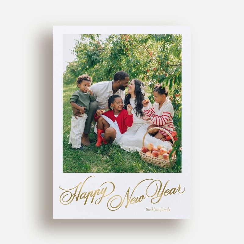 Elegant Gallery Holiday Card
