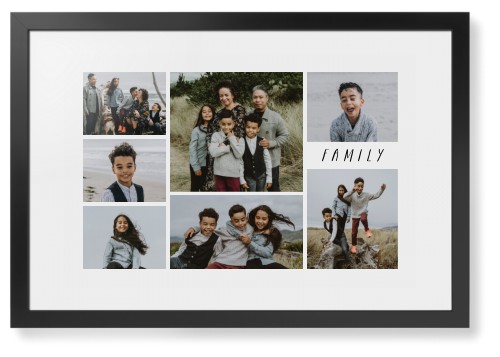 Rustic Picture Gallery Collage Of Seven