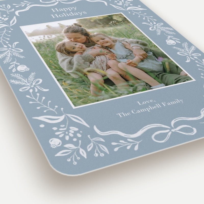 Botanical Storybook Holiday Card