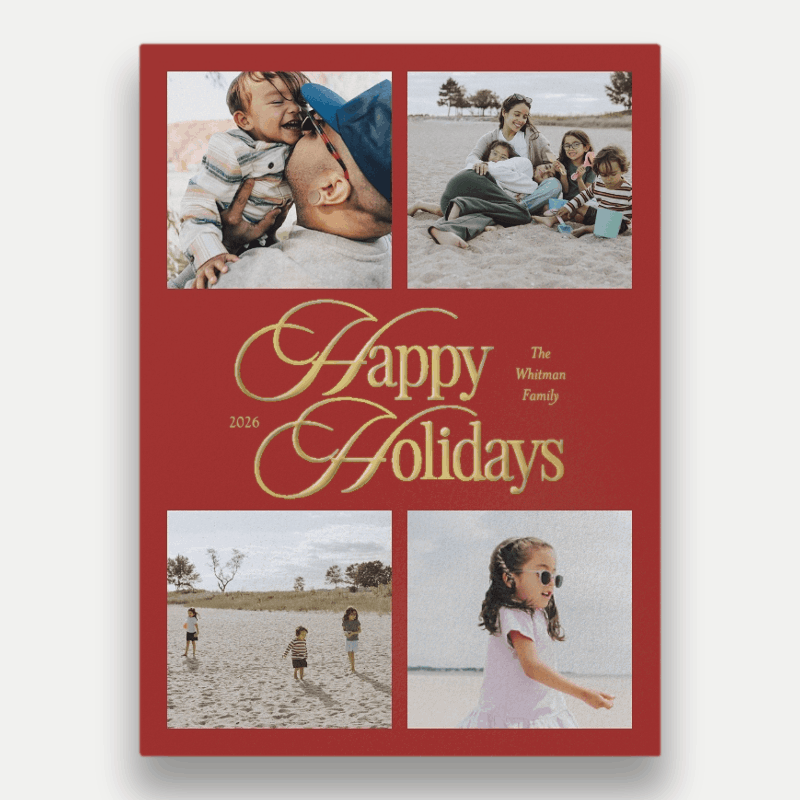 Grand Collage Holiday Card