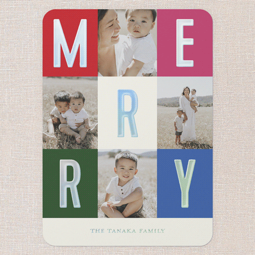 Modern Colorblock Merriment