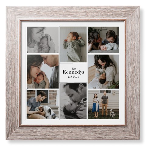 Modern Family Collage Portrait