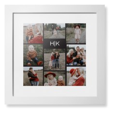 Modern Gallery Monogram of Nine