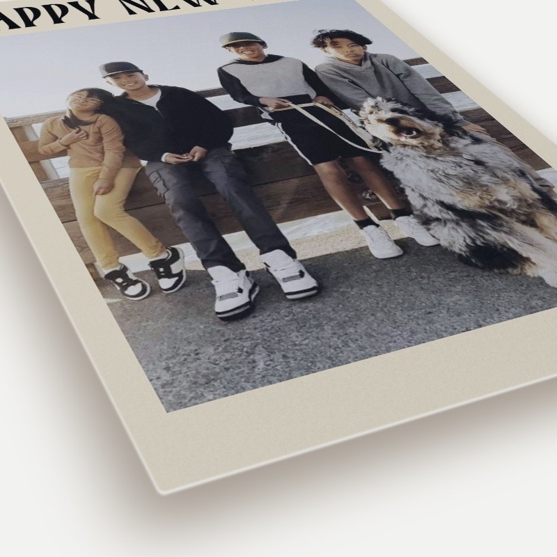 Bold Collage Holiday Card