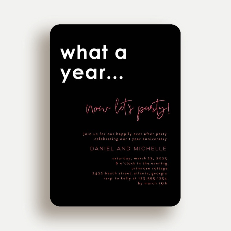 A Year To Party