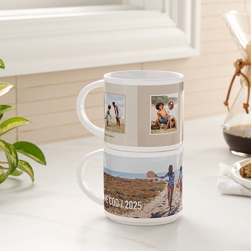 Photo Gallery 14oz White  Stackable Mug