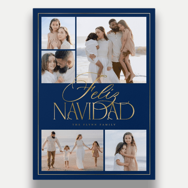 Refined Collage Holiday Card