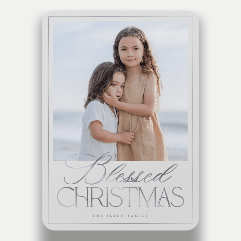 Refined Collage Holiday Card