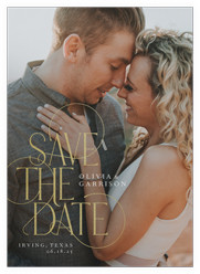 Peaceful Penmanship 5x7 Foil Stamped