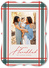 Brushed Plaid Border