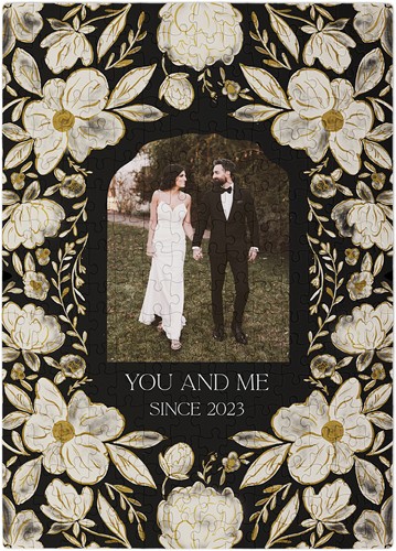 Dark Floral Frame​