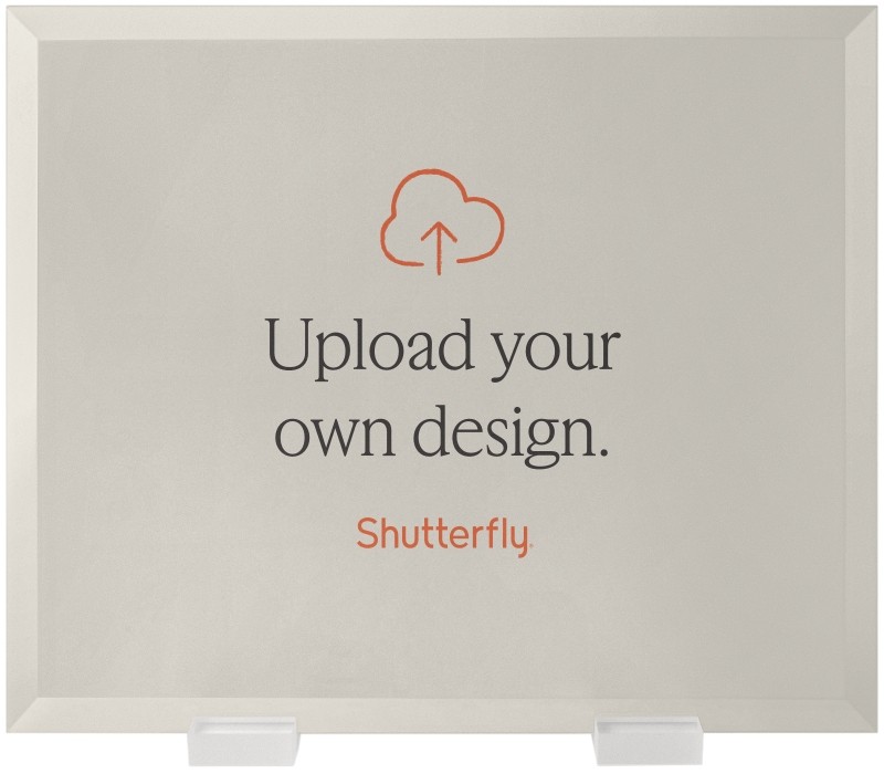 Upload Your Own Design Flat Glass Print Upload Your Own Design 10x12 Multicolor Flat Glass Print