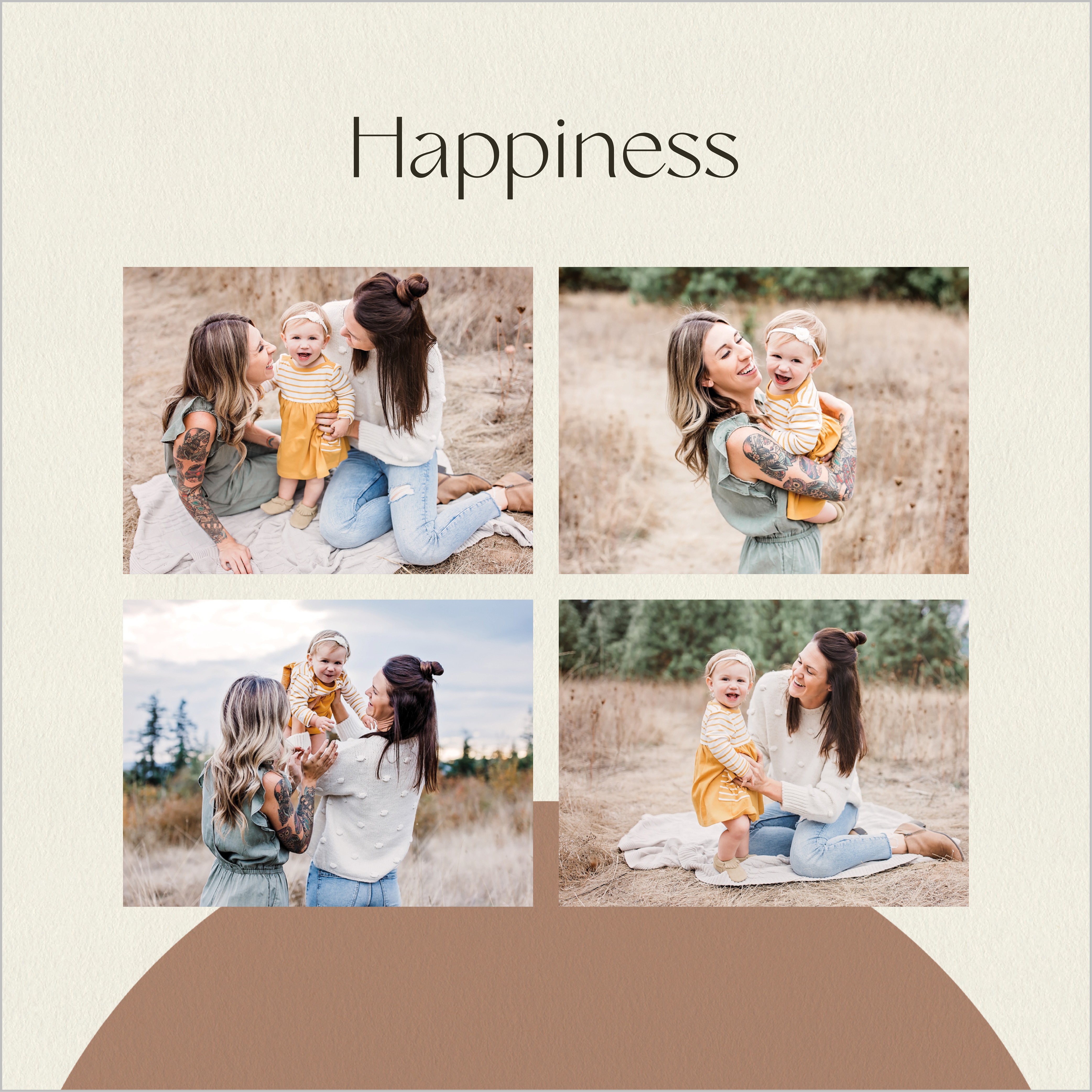 Modern Light Neutrals Calendar 12x12 undefined  Wall Calendar