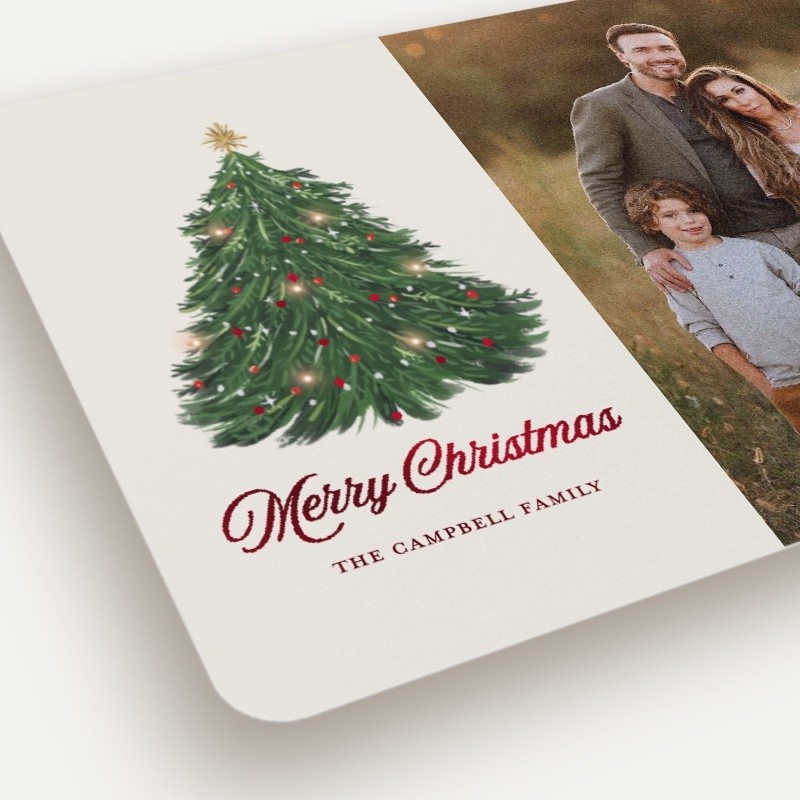 Classic Tree Holiday Card