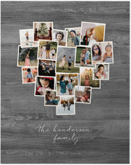 Heart Collage Portrait