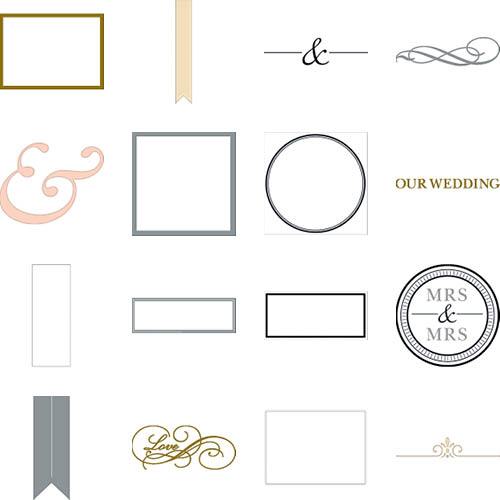 Classic Wedding Guestbook 8x8 undefined  Premium Album