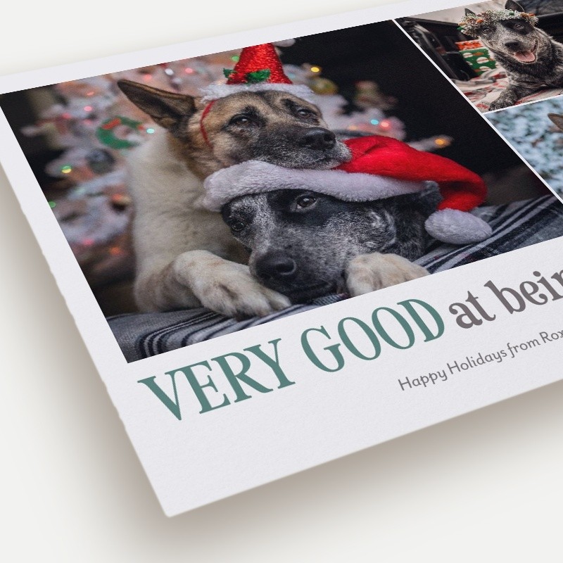 Very Good Holiday Card