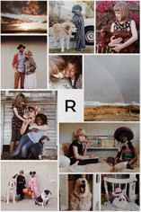 Modern Monogram Gallery Portrait