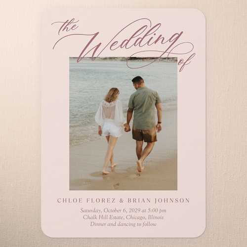 Luxury Elegant Wedding Invitations