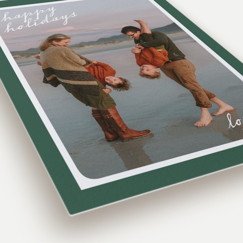 Handwritten Frame Holiday Card