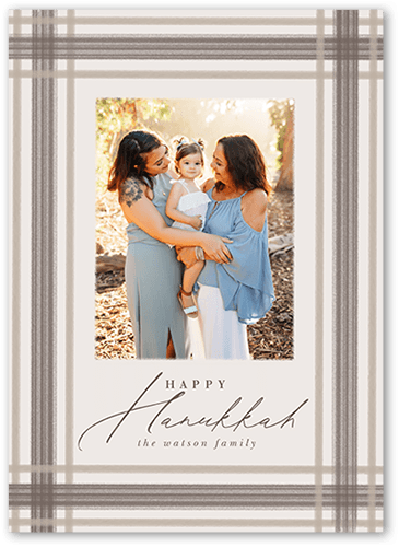 Brushed Plaid Border