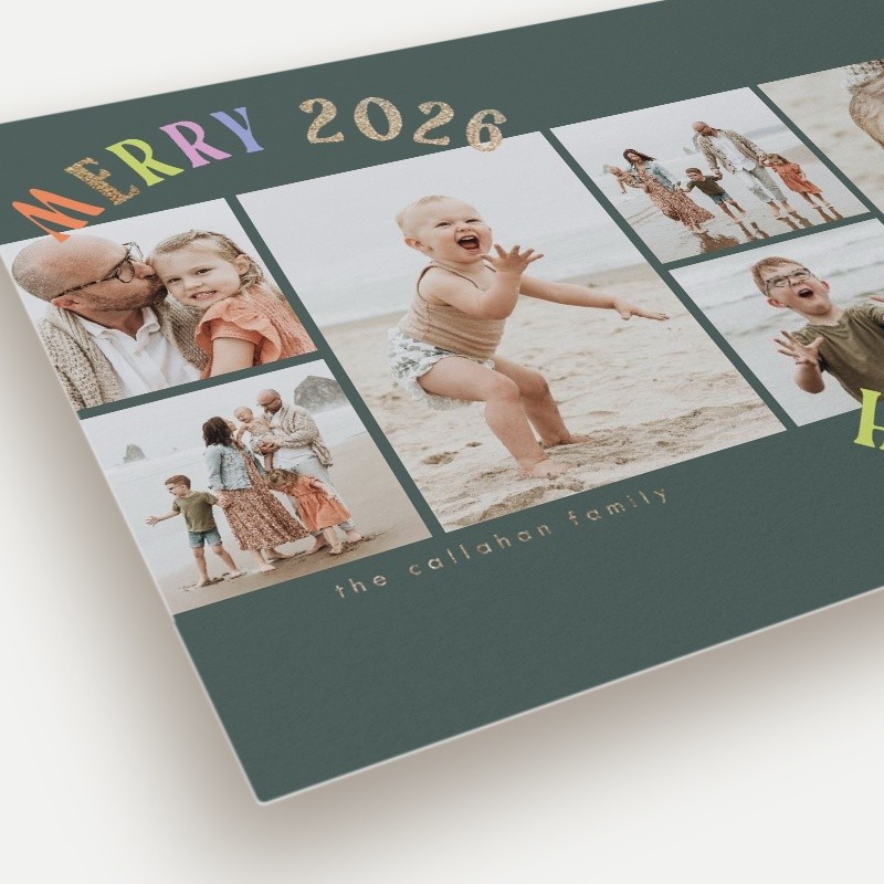 Playful Arch New Year's Card