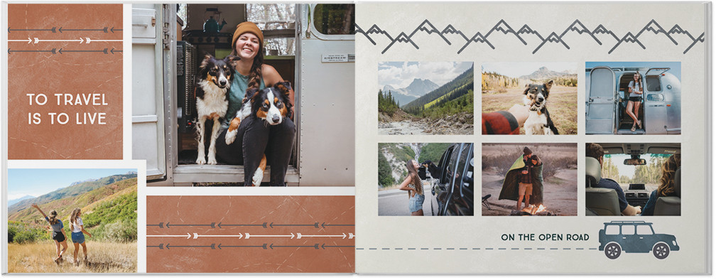 Road Trip Travel 8x11 undefined  Photo Book