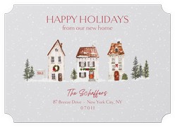 Snowy Village Welcome