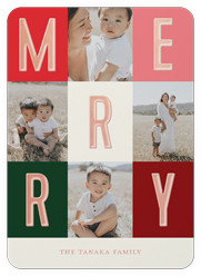 Modern Colorblock Merriment