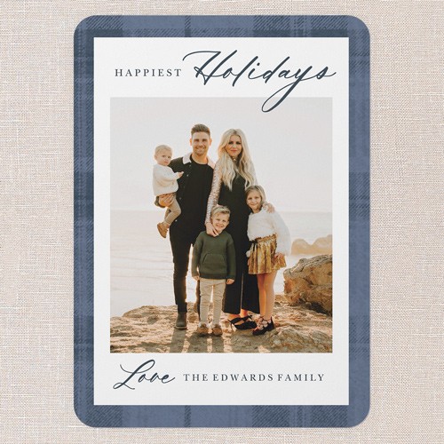 Plaid Border Elegance