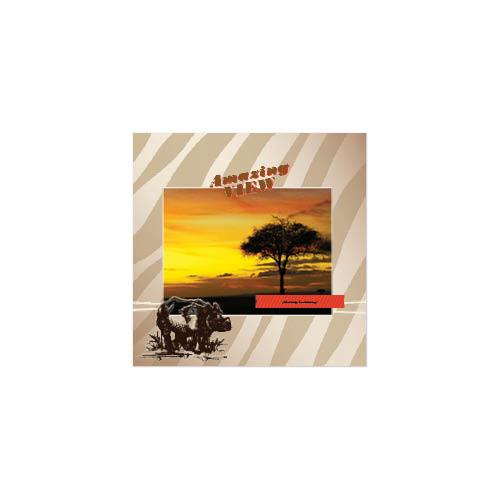 Passport to Africa 8x8 undefined  Premium Album
