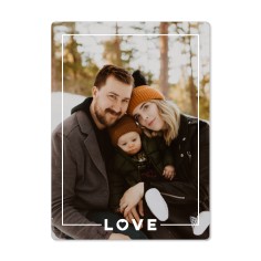 Love Bold Frame Portrait