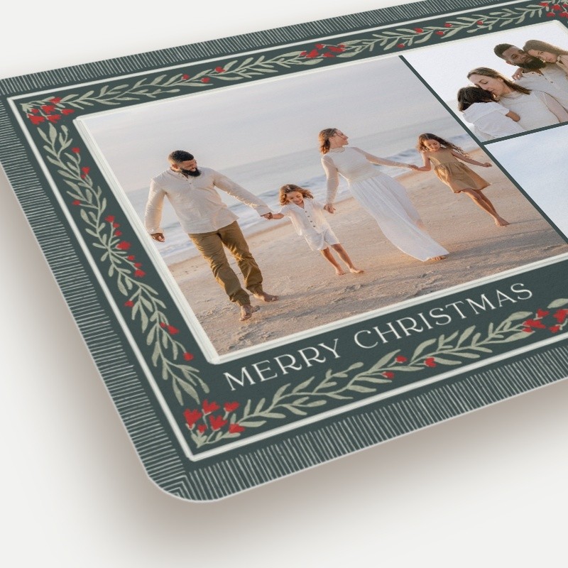 Botanical Vines Holiday Card
