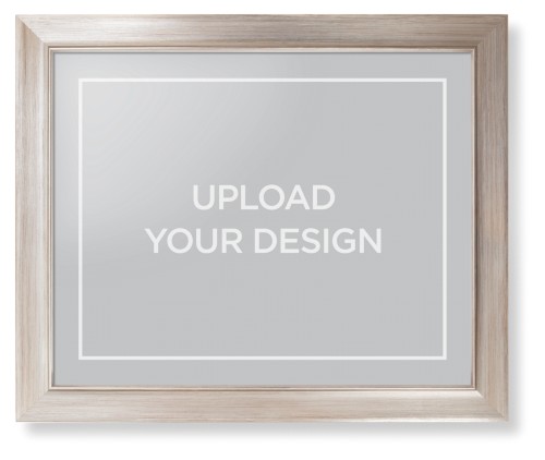 Framed Prints: Upload Your Own Design Metallic Modern Frame 16x20 1 Photo Shutterfly