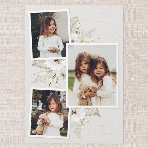 Winter Floral Frame