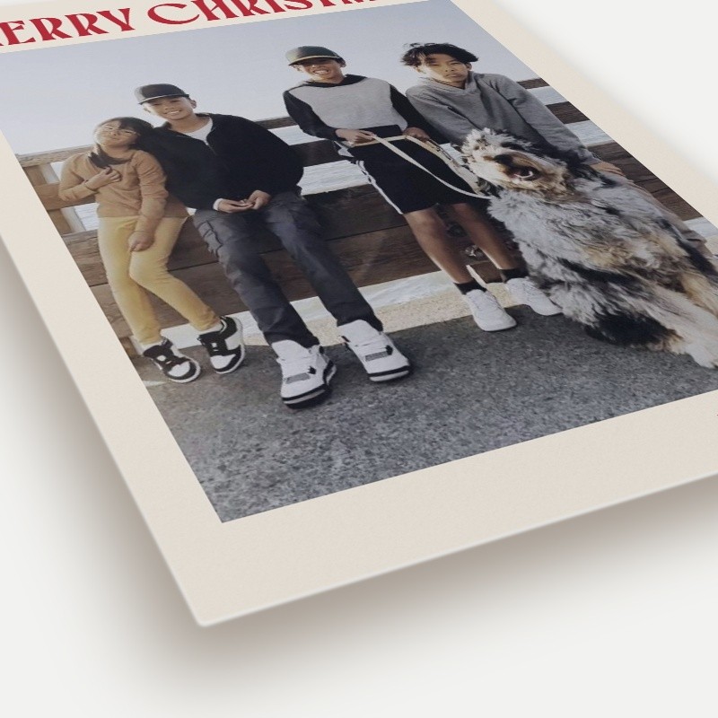 Bold Collage Holiday Card