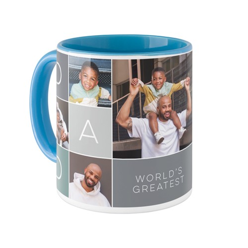 Blue And Gray Mugs