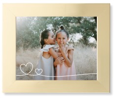 Double Heart Line Art