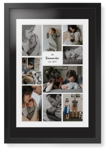 Modern Family Collage Portrait