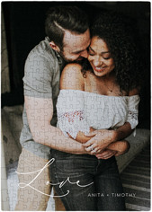 Fine Love Script Portrait