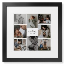 Modern Family Collage Portrait