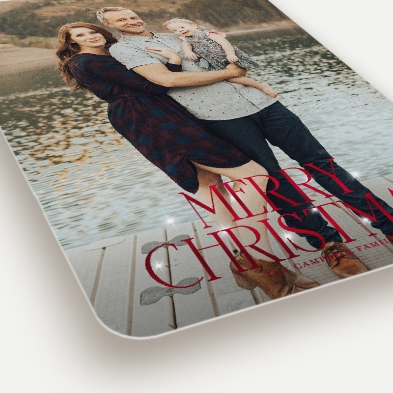 Soft Flare Holiday Card