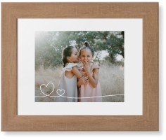 Double Heart Line Art